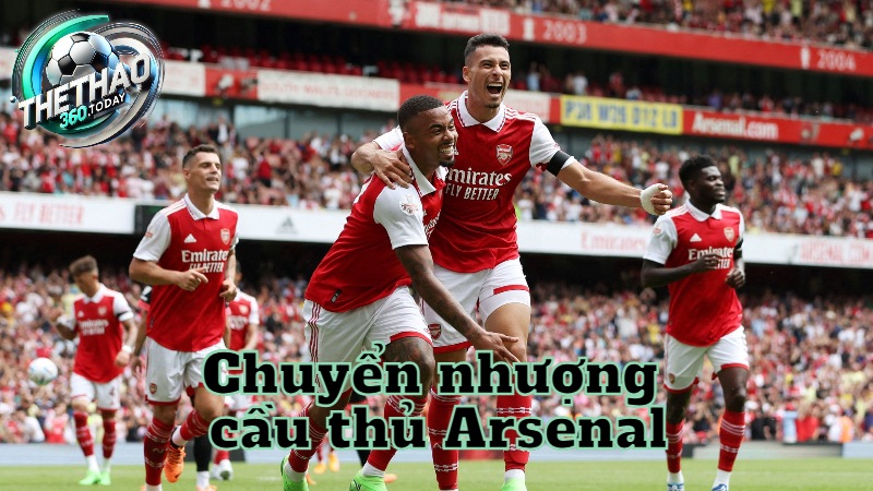 Chuyển nhượng cầu thủ Arsenal: Cập nhật mới nhất tại thethao360.today