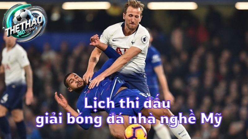 Lịch thi đấu giải bóng đá nhà nghề Mỹ tại thethao360.today