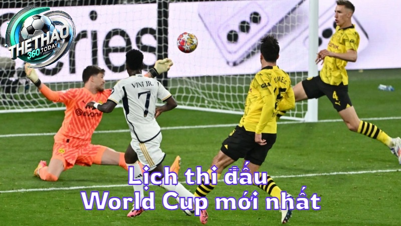 Lịch thi đấu World Cup mới nhất từ thethao360.today