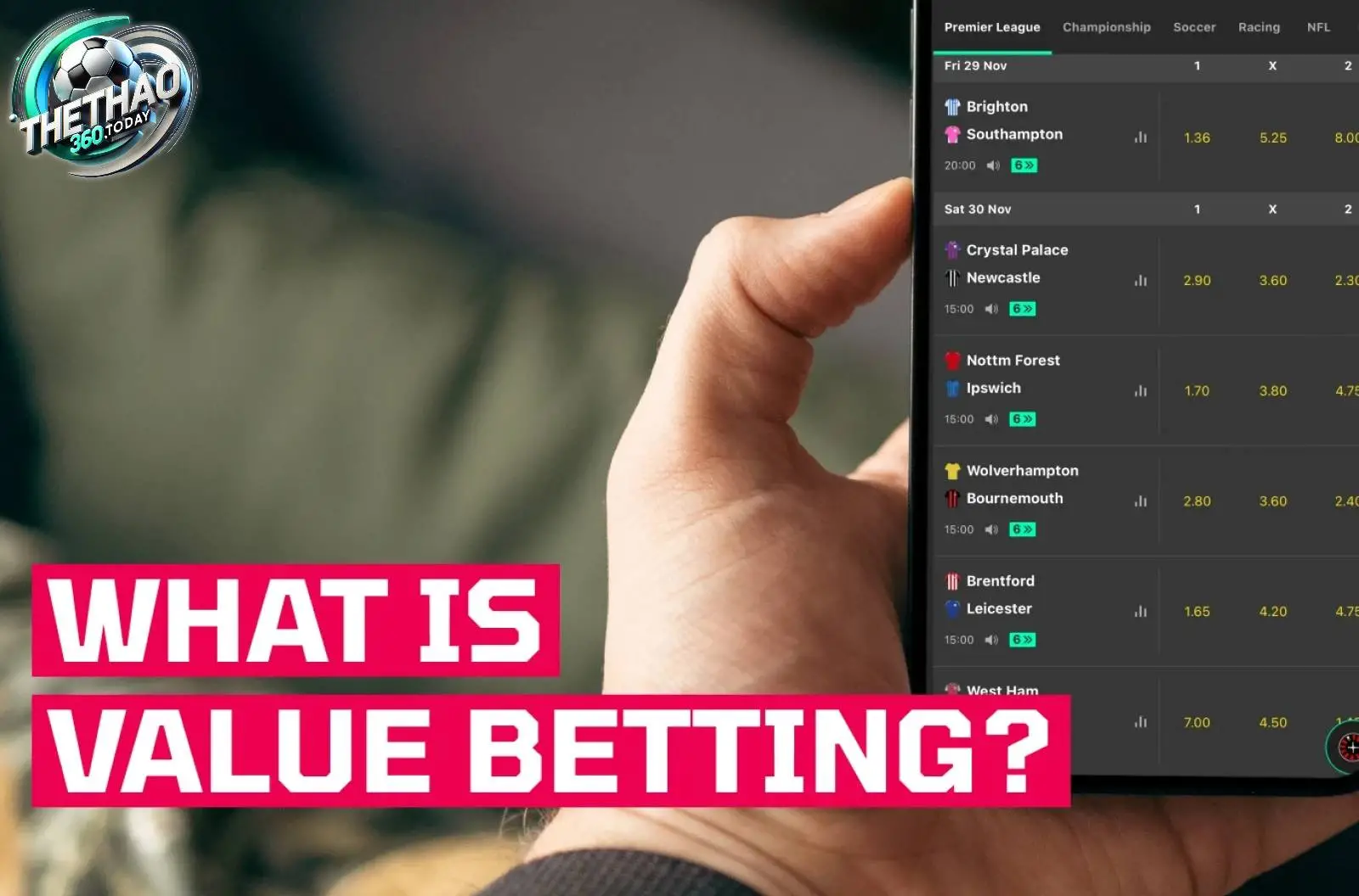Giới thiệu về Value Betting trong cá cược bóng đá